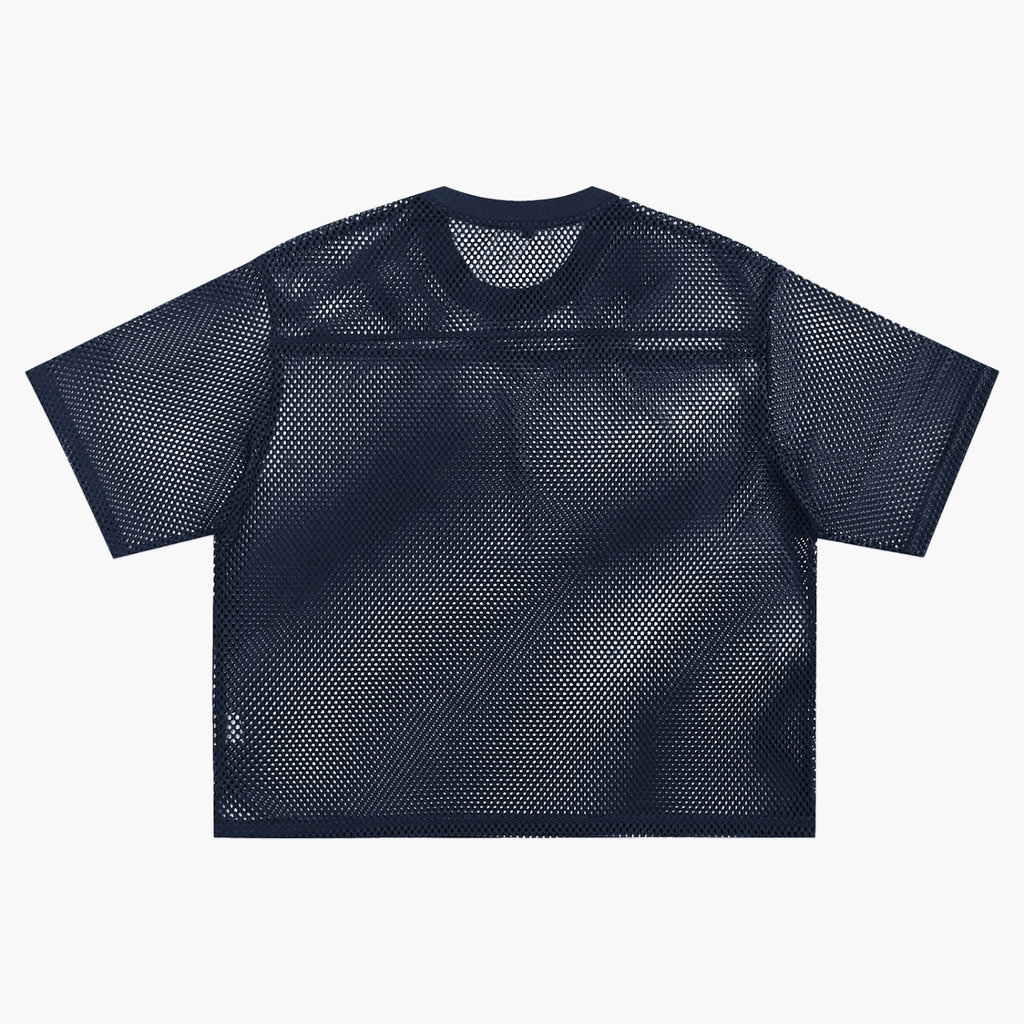 See-through 4leafclover Boxy Net T-Shirt