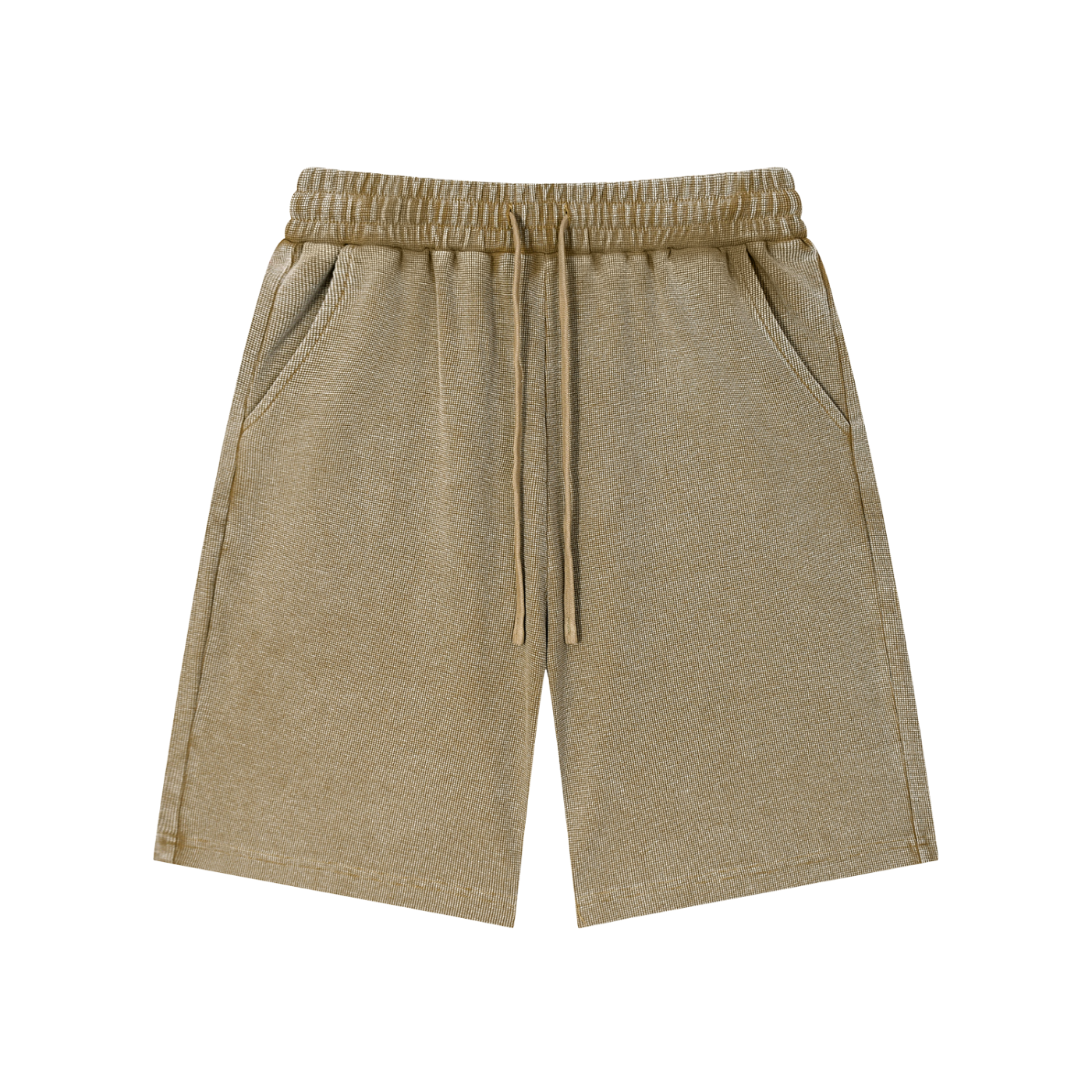 4lC Mineral Wash Waffle Knit Shorts