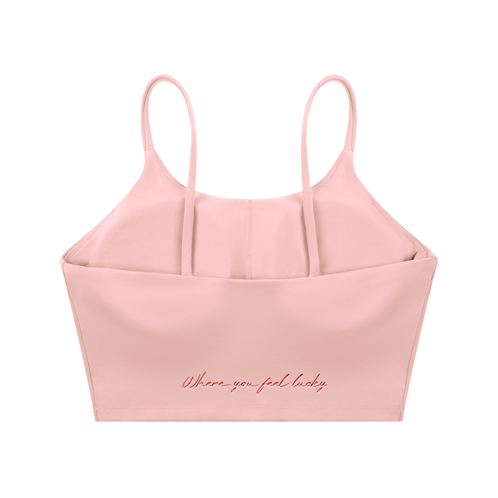 Where you feel lucky Yoga Sports Bra