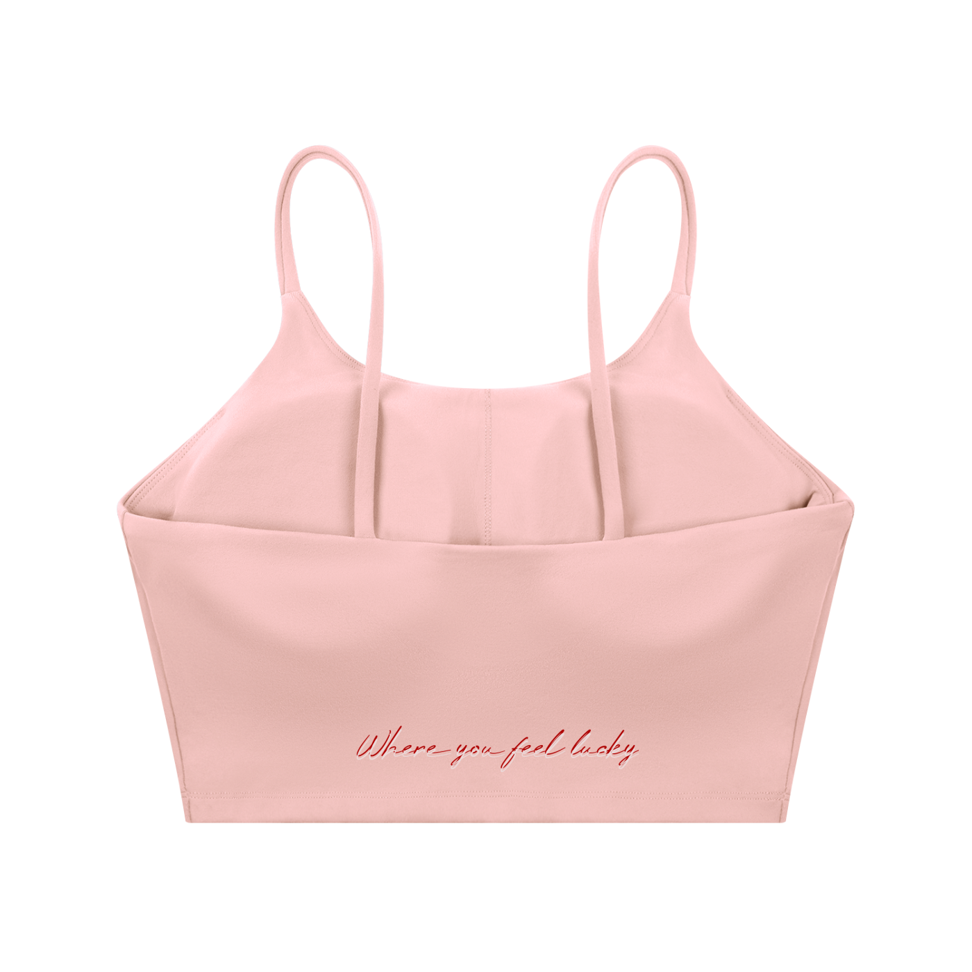 Where you feel lucky Yoga Sports Bra