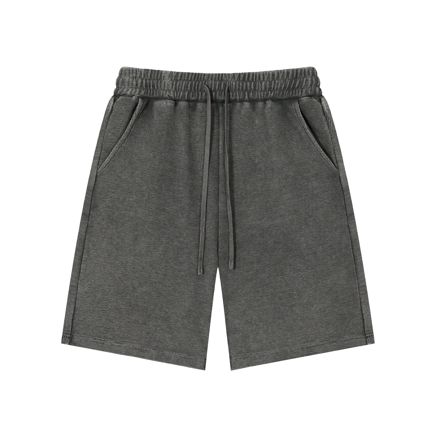 4lC Mineral Wash Waffle Knit Shorts