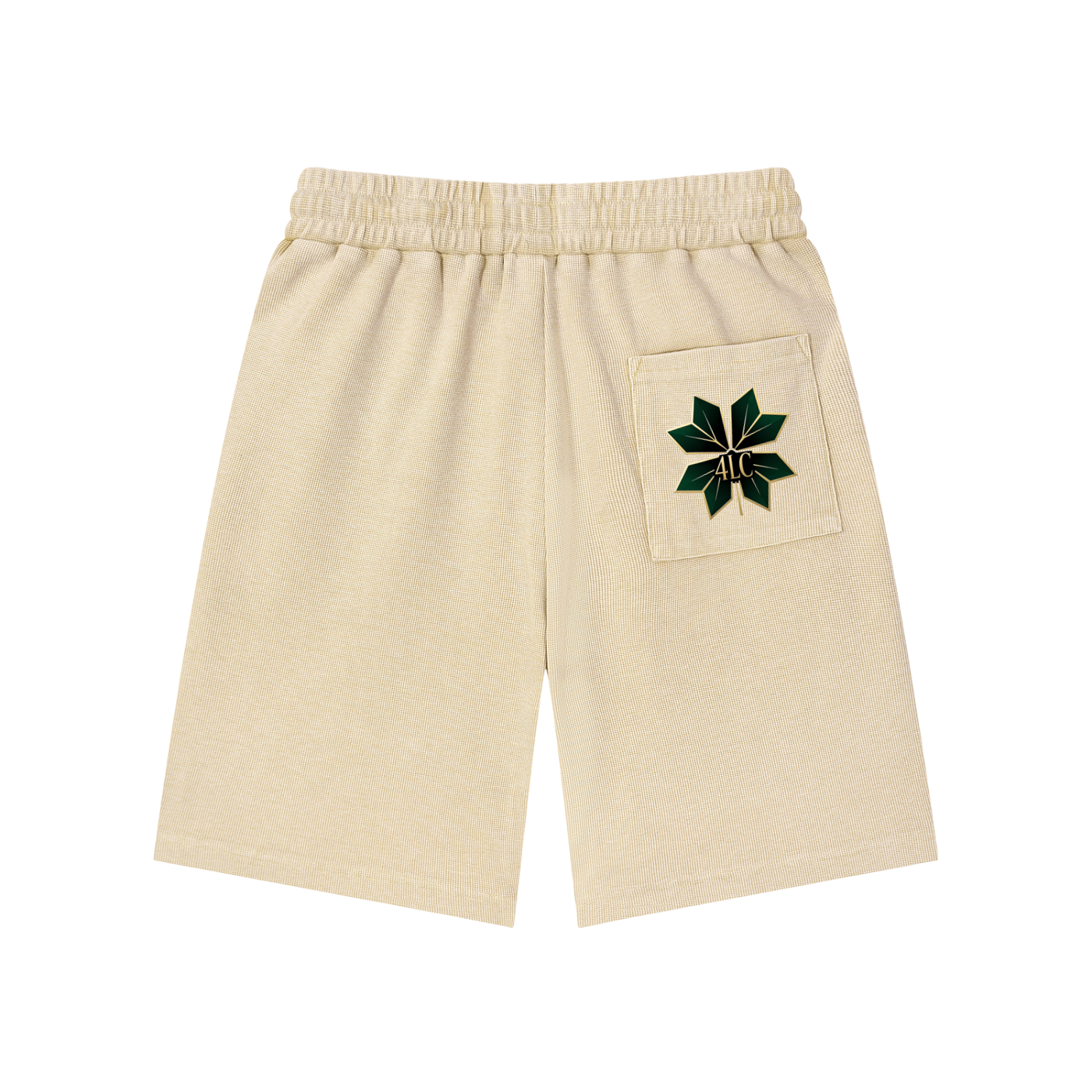 4lC Mineral Wash Waffle Knit Shorts