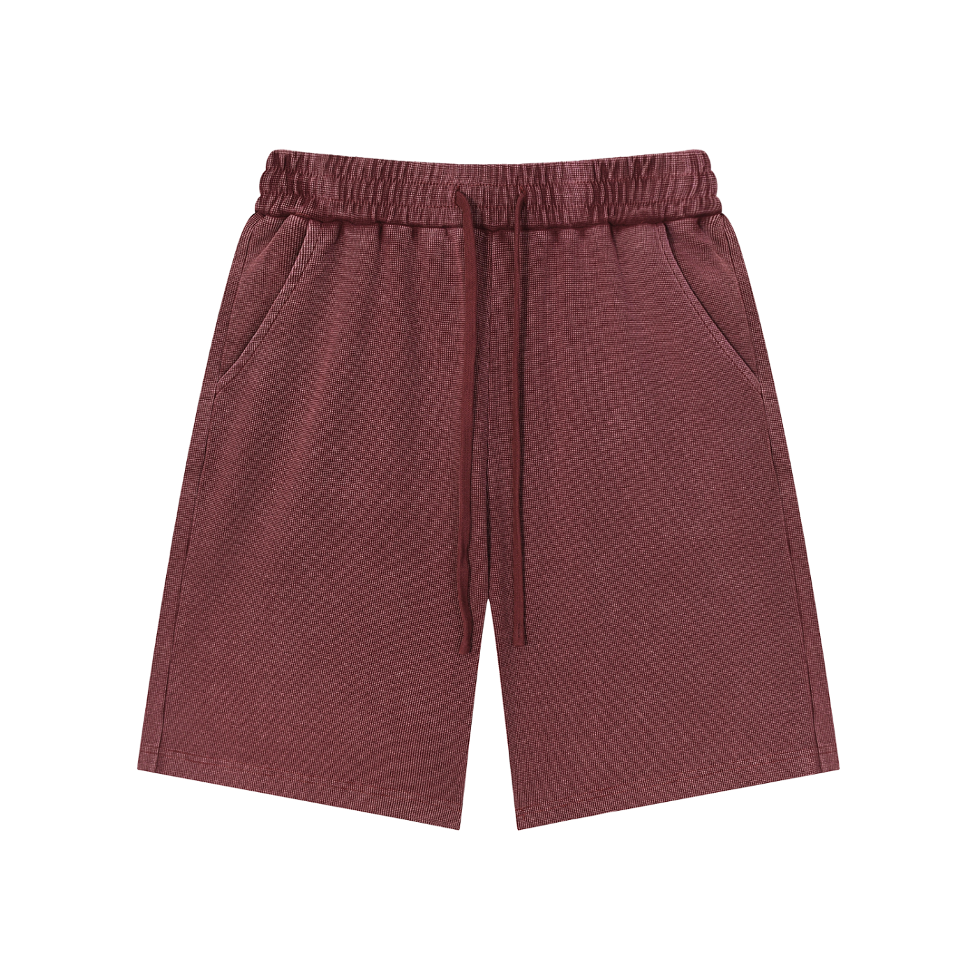 4lC Mineral Wash Waffle Knit Shorts