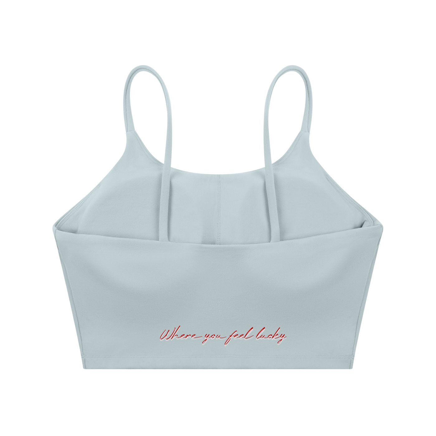 Where you feel lucky Yoga Sports Bra