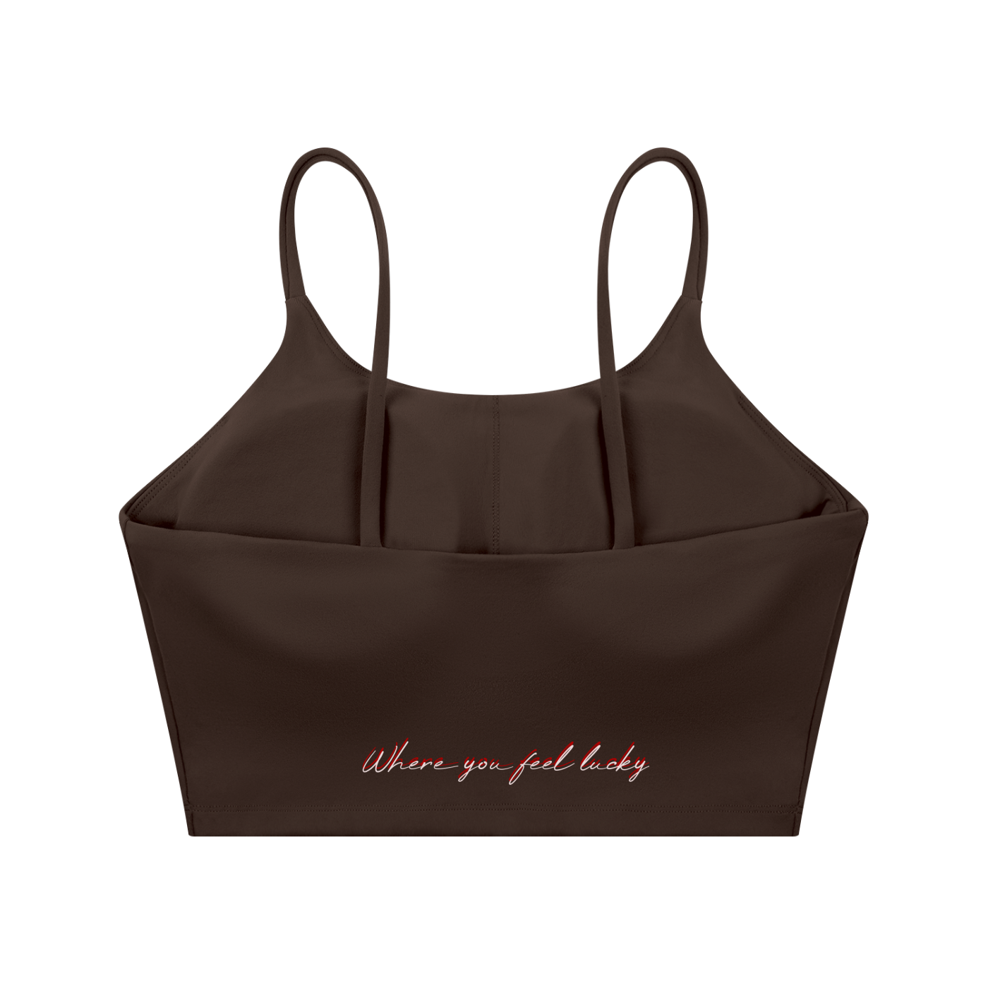 Where you feel lucky Yoga Sports Bra
