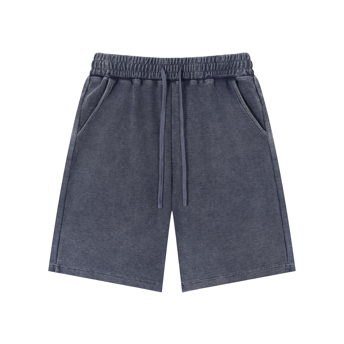 4lC Mineral Wash Waffle Knit Shorts