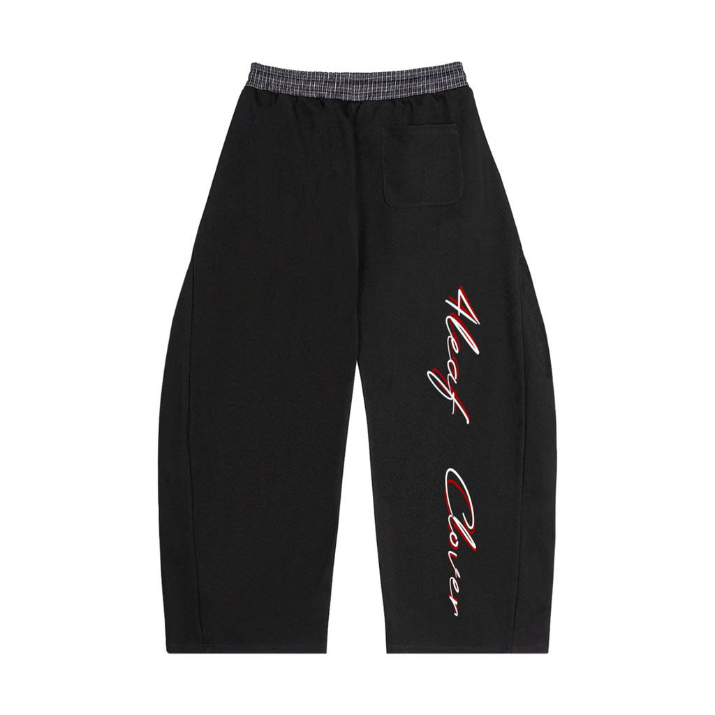 4leafclover Waistband Barrel Sweatpants