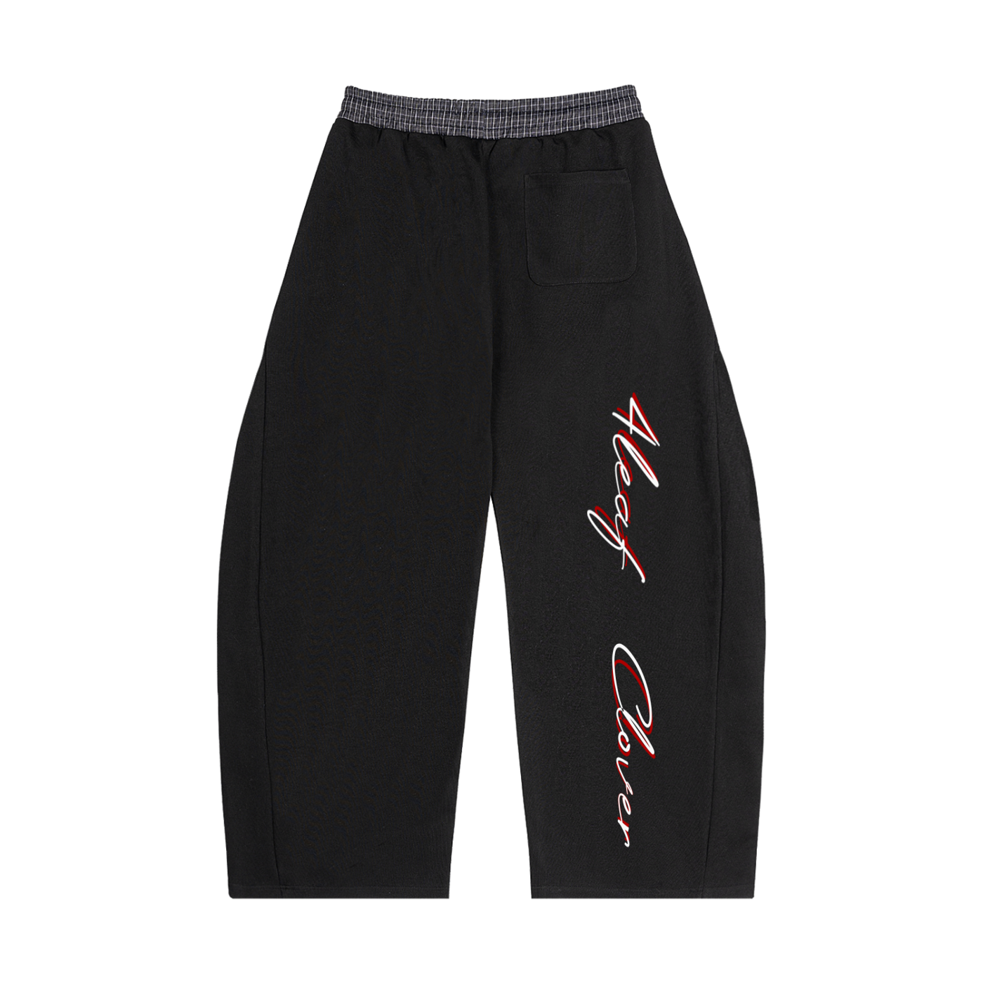 4leafclover Waistband Barrel Sweatpants