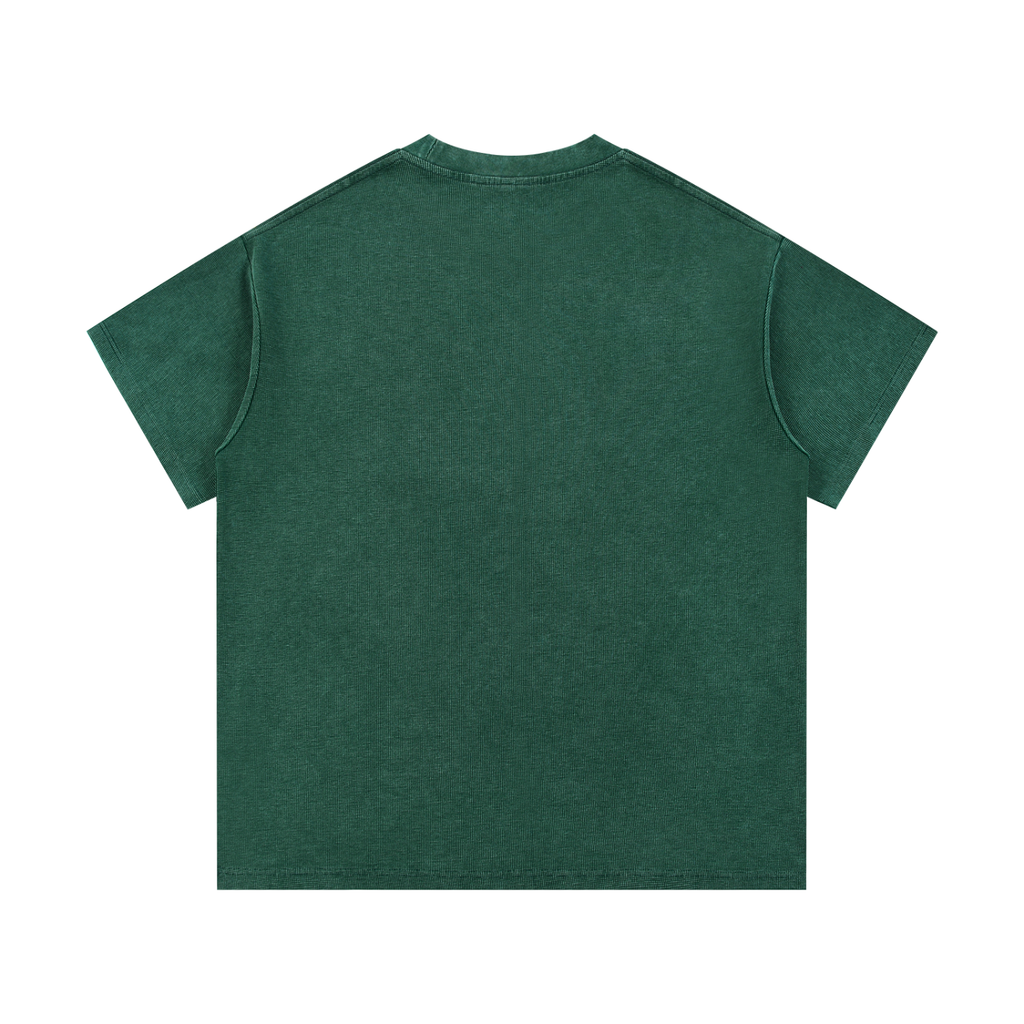 4lC Mineral Wash Waffle Knit T-Shirt