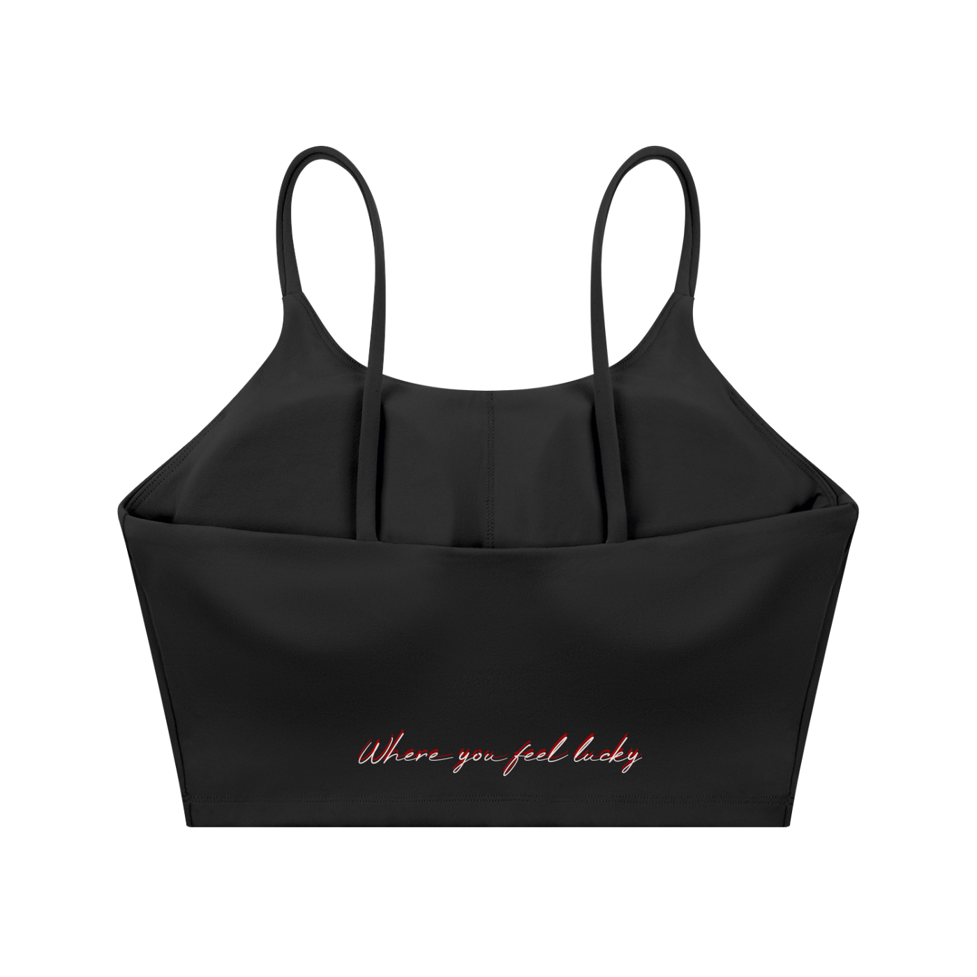 Where you feel lucky Yoga Sports Bra