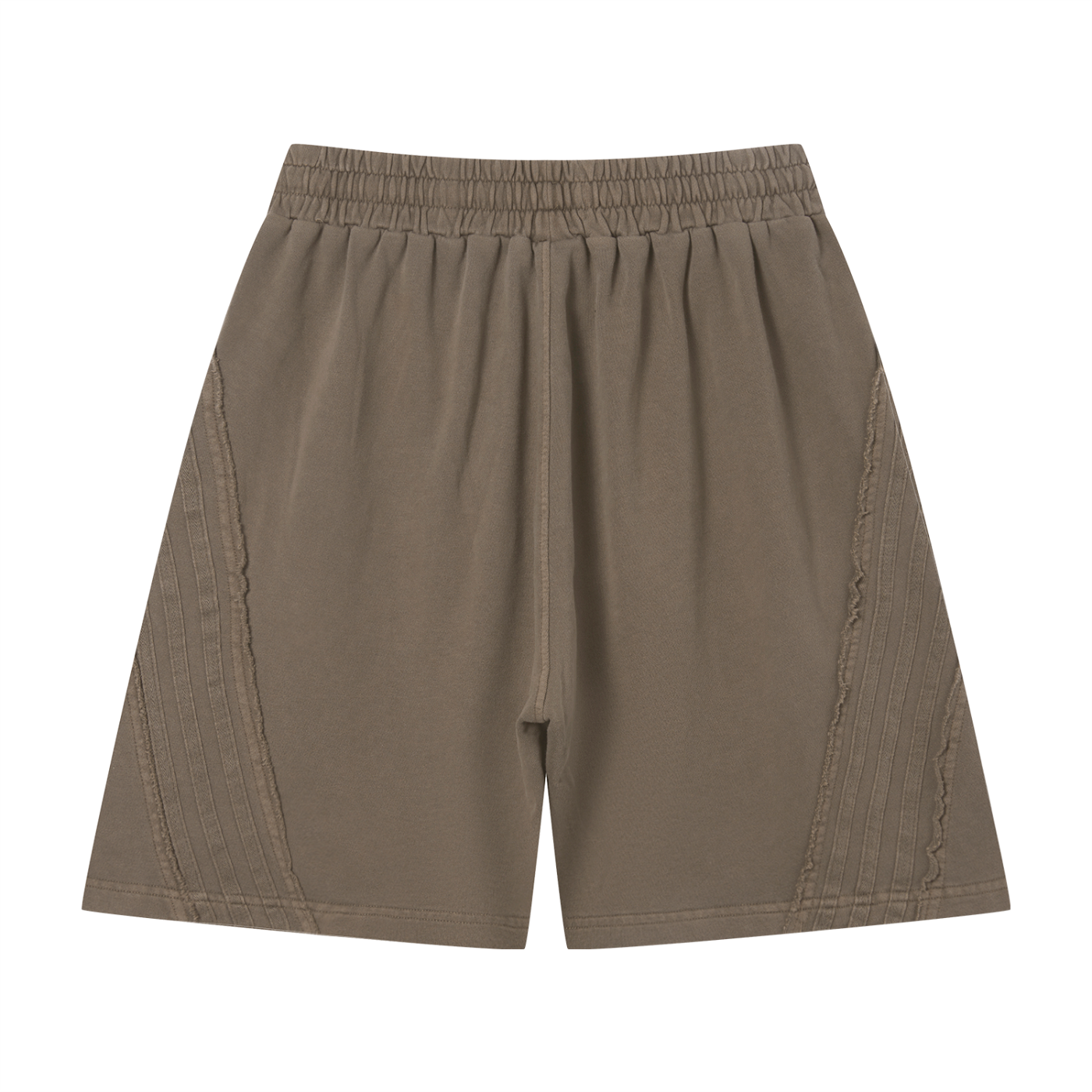 4leafclover Wash Raw Edge Shorts