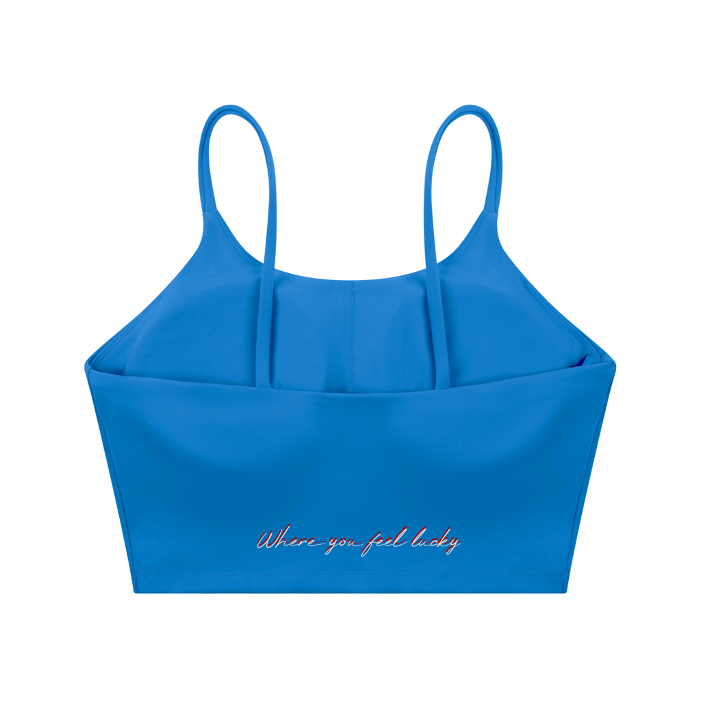 Where you feel lucky Yoga Sports Bra