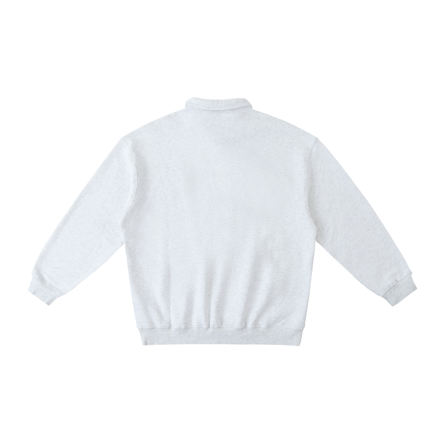 4LC heavyweight Polo-Collar Sweatshirt