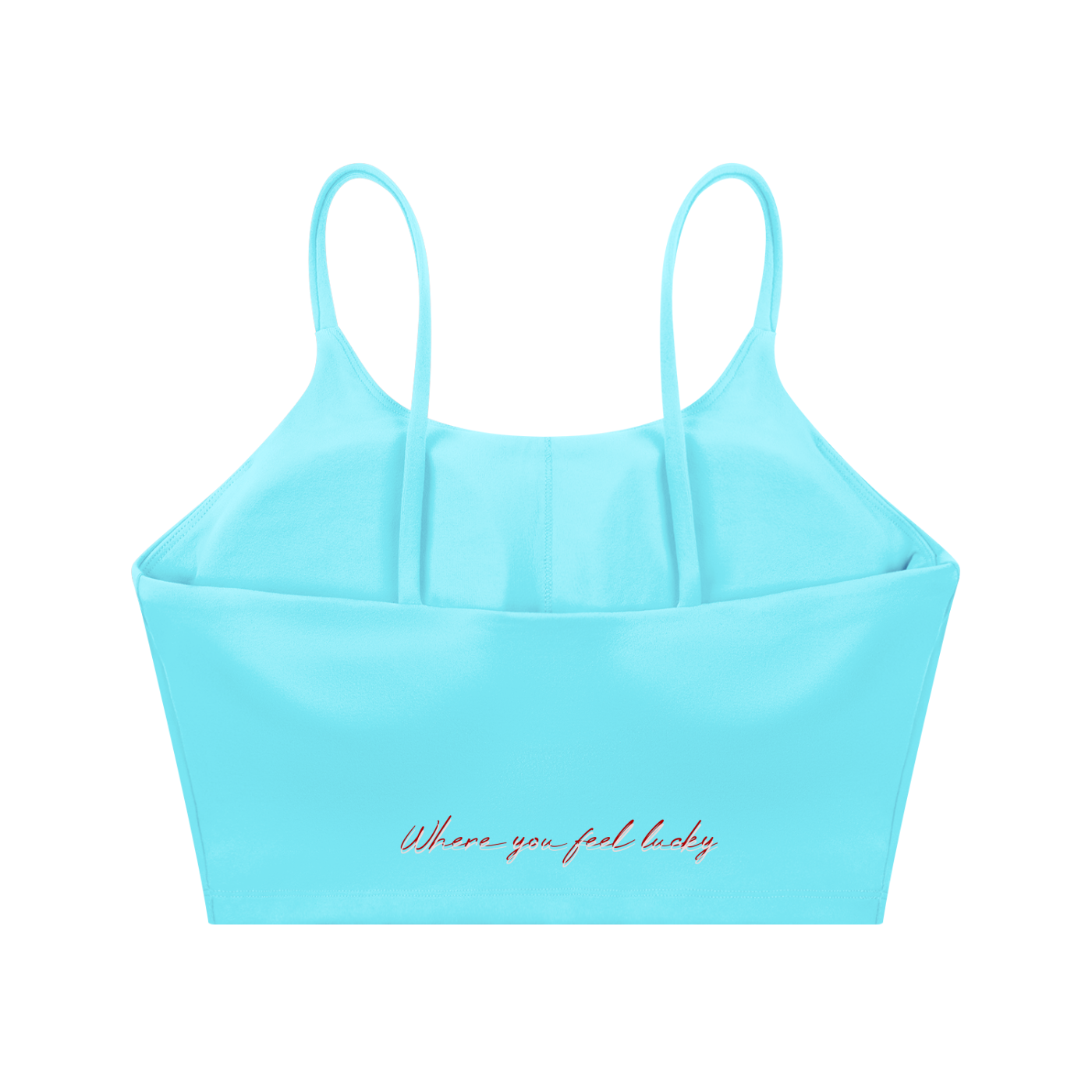 Where you feel lucky Yoga Sports Bra