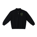 4LC heavyweight Polo-Collar Sweatshirt