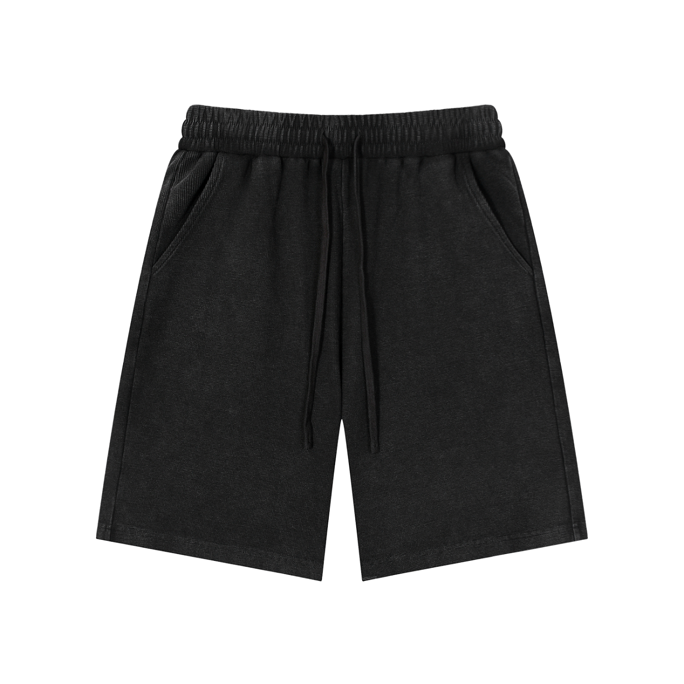 4lC Mineral Wash Waffle Knit Shorts