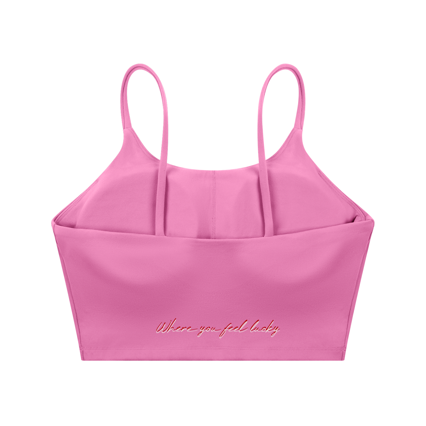 Where you feel lucky Yoga Sports Bra
