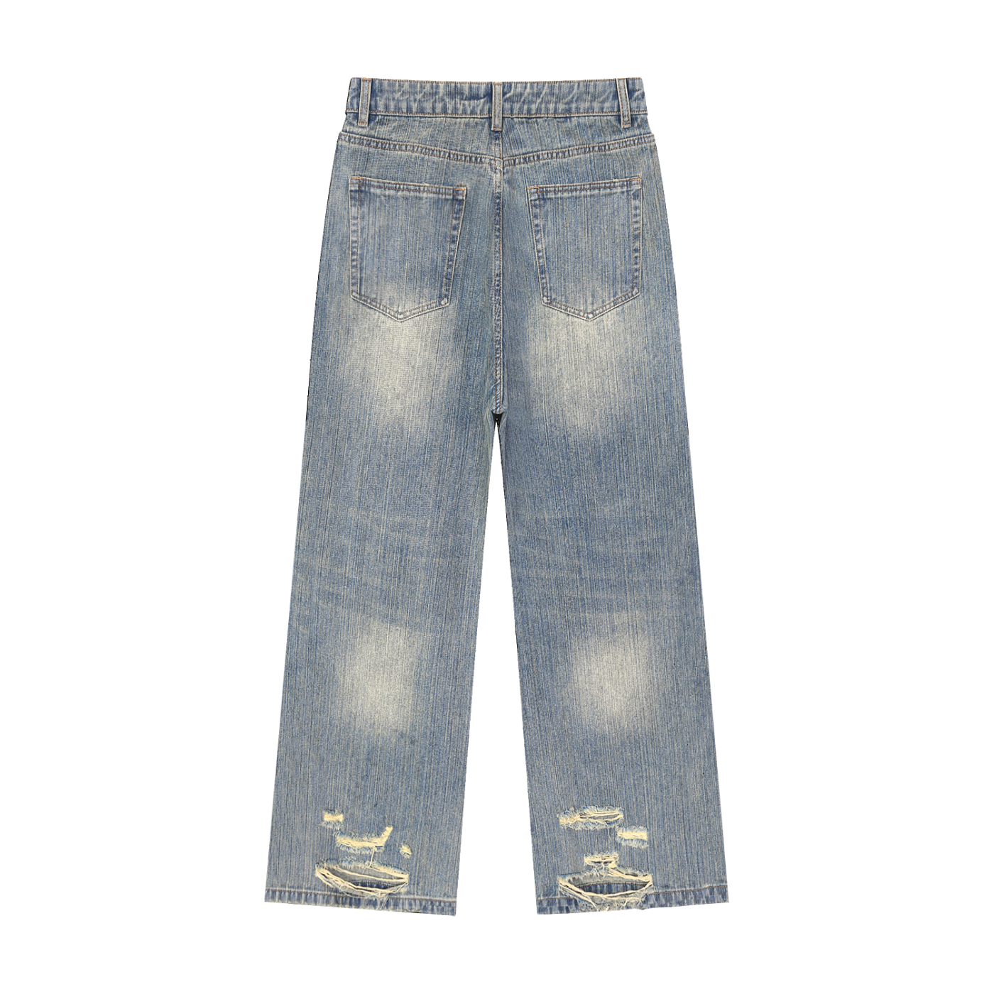 4leafclover Distressed Denim Jeans