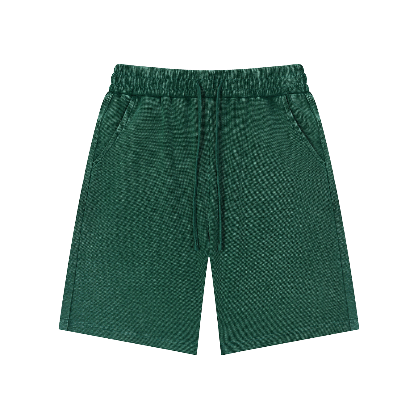 4lC Mineral Wash Waffle Knit Shorts