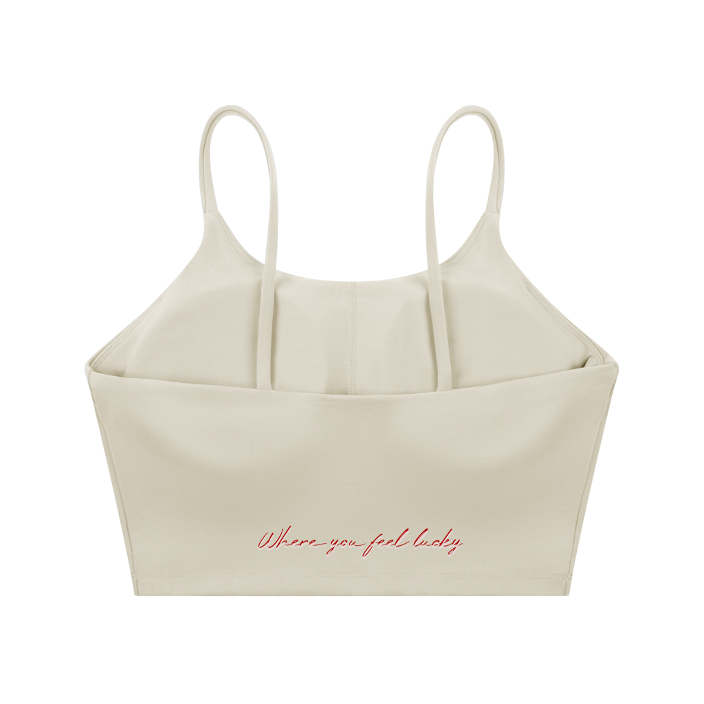 Where you feel lucky Yoga Sports Bra