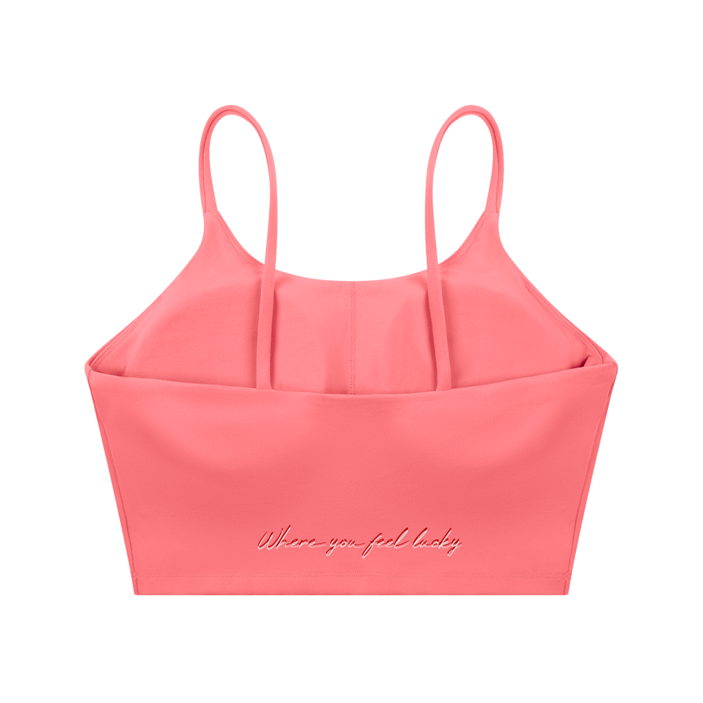 Where you feel lucky Yoga Sports Bra