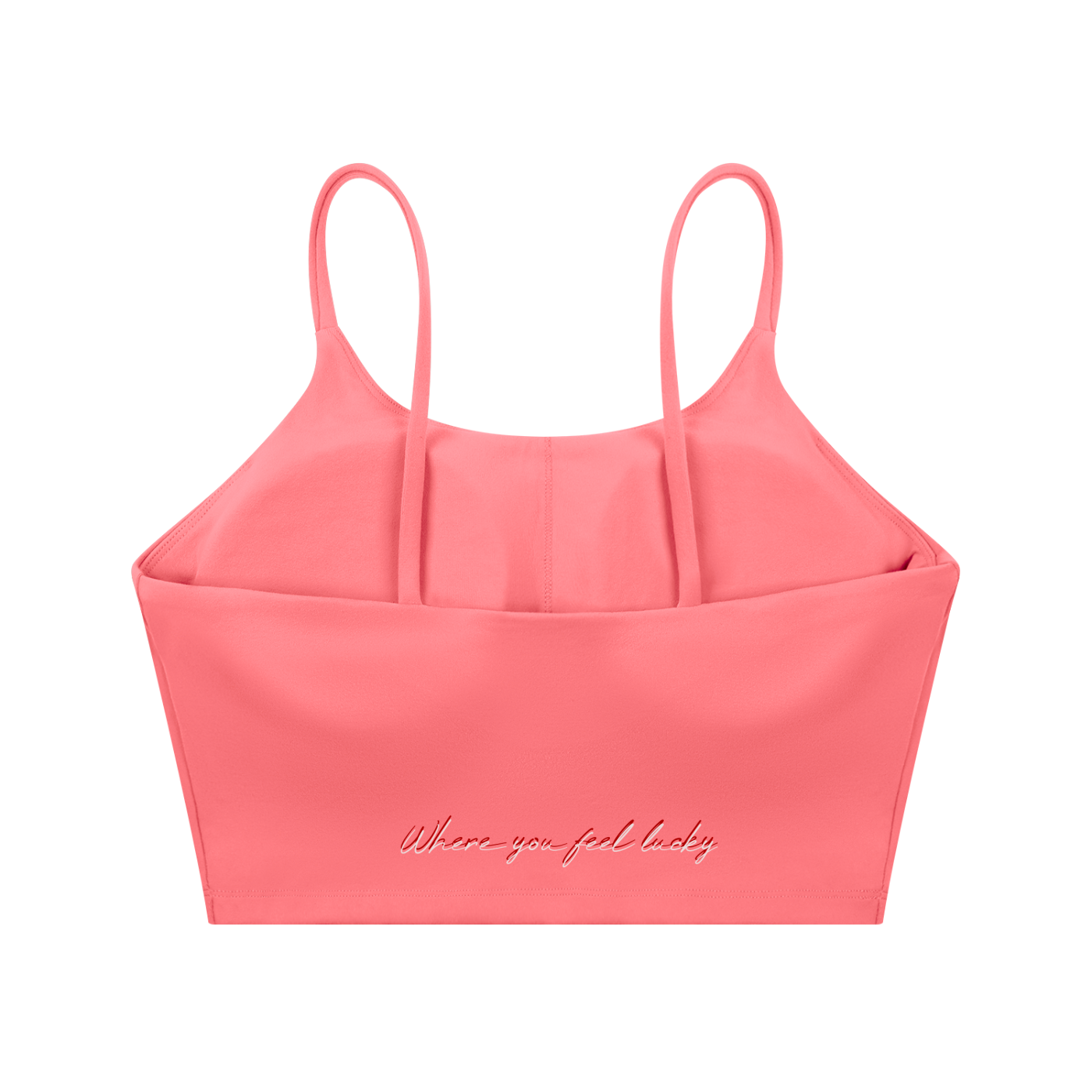Where you feel lucky Yoga Sports Bra