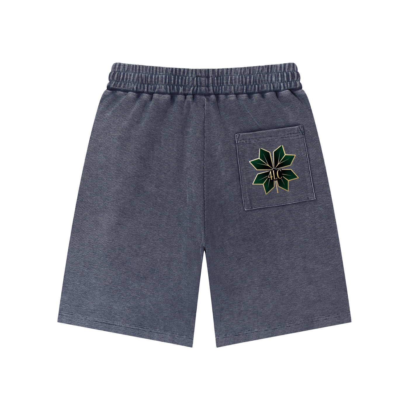 4lC Mineral Wash Waffle Knit Shorts
