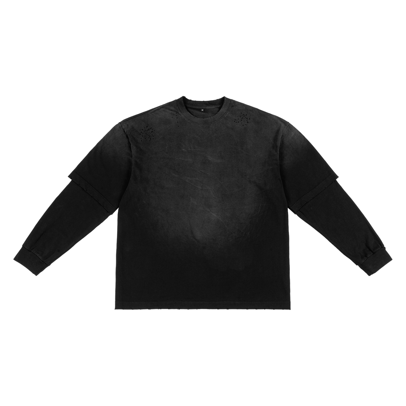 Sunfade Hand-Frayed Faux 4LC T-Shirt