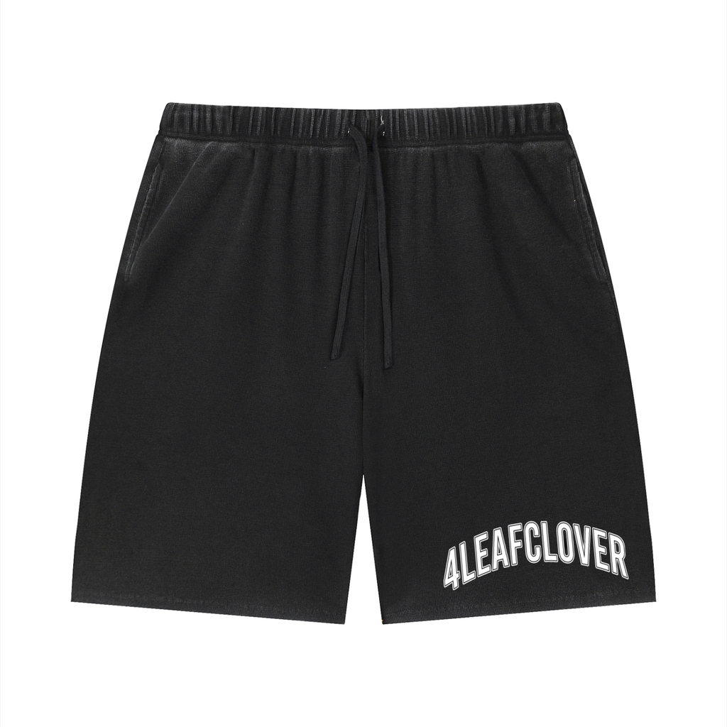 4leafclover Sunfade Raw Hem Shorts