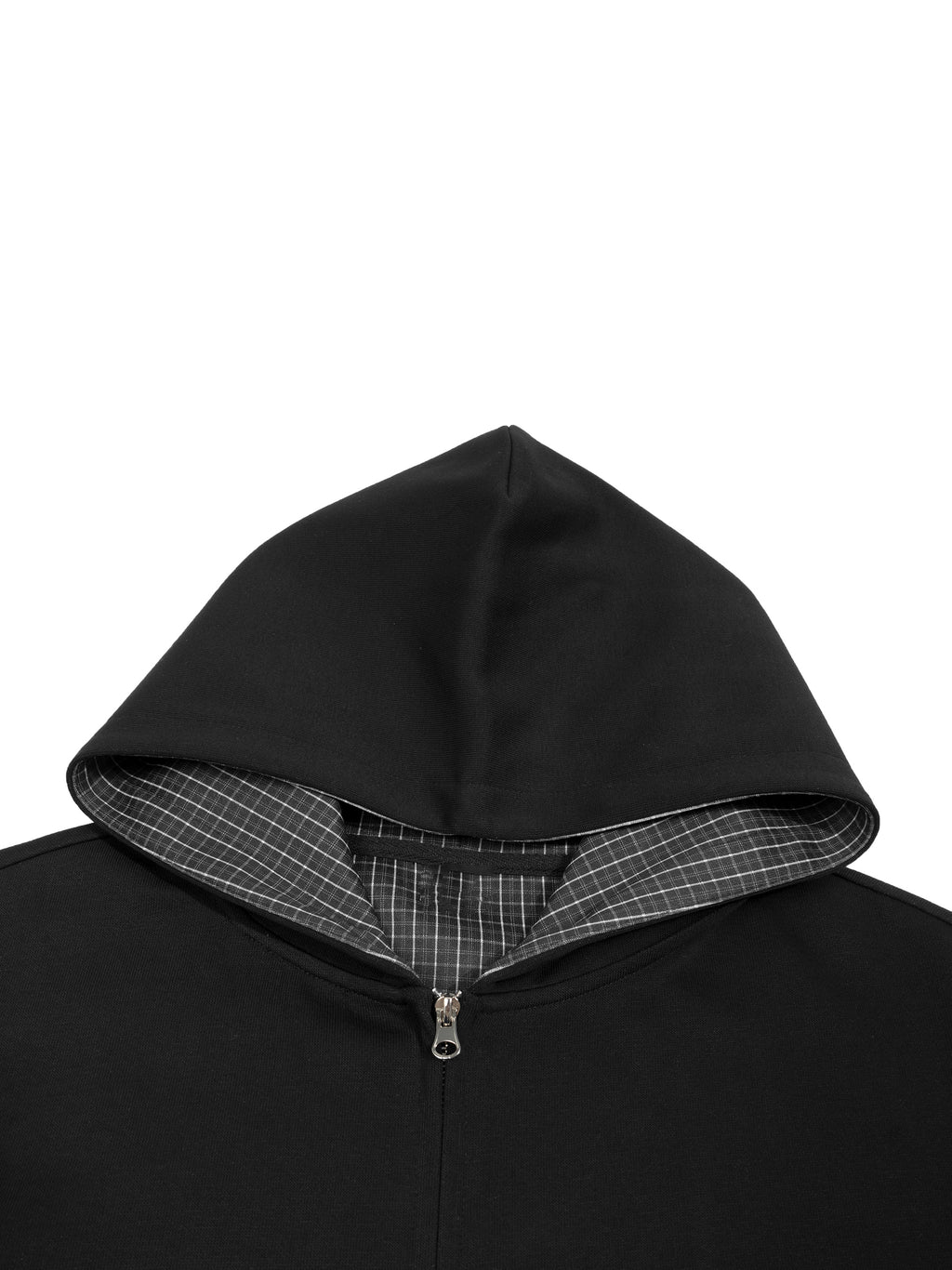 4leafclover Boxy Zip Hoodie
