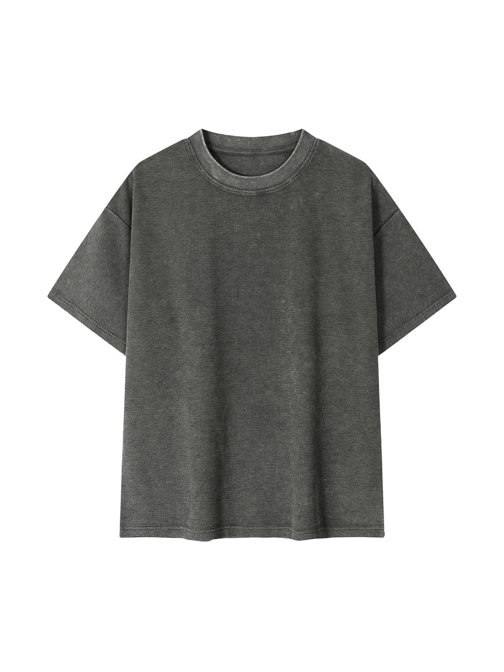 4lC Mineral Wash Waffle Knit T-Shirt